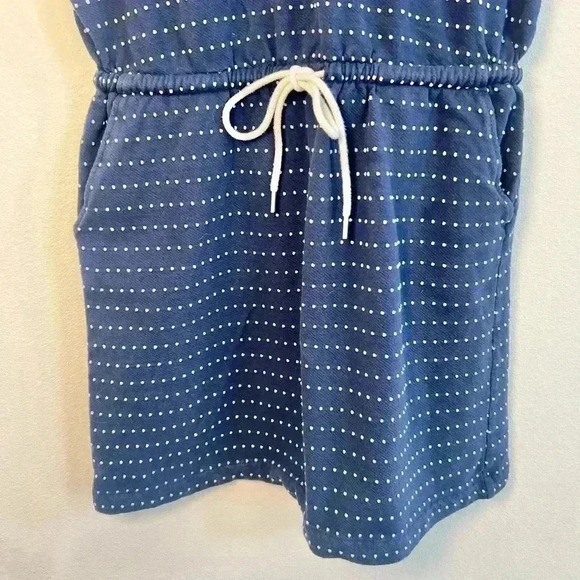 Lou & Grey Women’s Dotted Drawstring Pocket Dress Size Medium - Picture 5 of 12